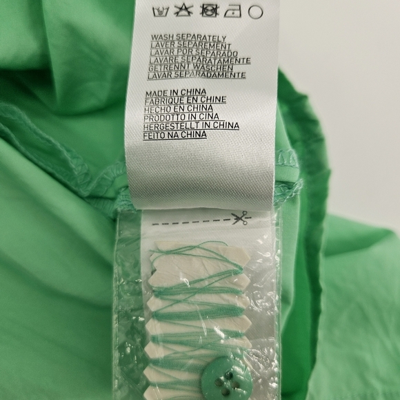 Anonyme Designers Mint Green Cotton Maxi Dress - Picture 9 of 10